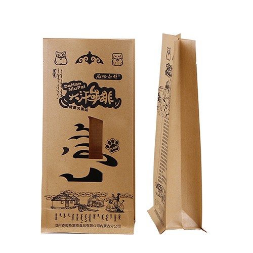 Open Top Kraft Paper Bag Hot Sealing Tea Bag