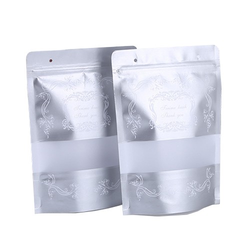 Aluminum Foil Waterproof Stand Up Tea Bag with zipper