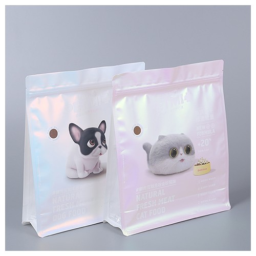 Pet Food Bag Food Packaging Bag Zip Lock Pet Food Bag Pouches Eco Custom Printed Stand Up Pouches