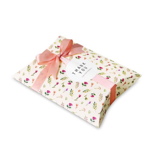 Paper Pillow Gift Box Candy Gift Boxes Wedding Party Packaging Box