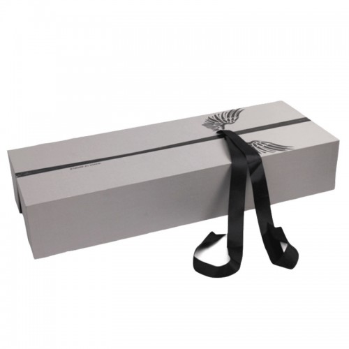 Double Door Opening Flower Gift box with Ribbon Closure Valentine's Day Fresh Flower Gift Box