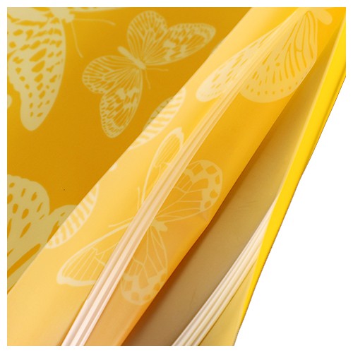 100% degradable Color Printing Yellow Zip-lock Bag for Clothes