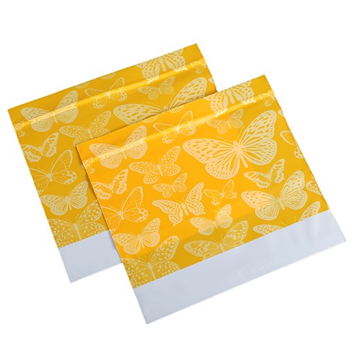 100% degradable Color Printing Yellow Zip-lock Bag for Clothes