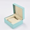 Custom Logo Printing PU Leather Gift Box Flip Top Watch Box