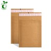 100% Recycled Kraft Paper Biodegradable Envelopes Courier Mailer Honeycomb Shock Resistance Mailer Paper Bag