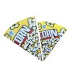 Popcorn Disposable Triangle Cone Packaging Custom Paper Bag for Party