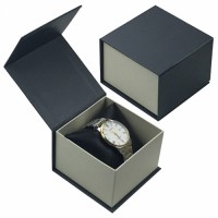 Custom logo Rigid Cardboard Magnetic Closure Paper Watch Packaging Box