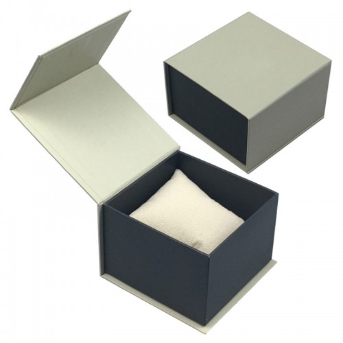 Custom logo Rigid Cardboard Magnetic Closure Paper Watch Packaging Box