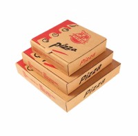 Wholesale 8 10 12 16 Inch Reusable Pizza Carton Custom Printed Corrugated  Pizza Box