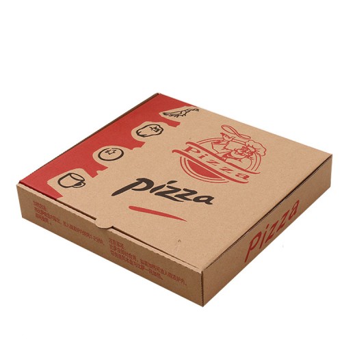Wholesale 8 10 12 16 Inch Reusable Pizza Carton Custom Printed Corrugated  Pizza Box