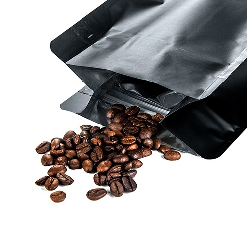 Flat Bottom Pouch Coffee Bean Bag Packaging with Valve
