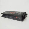Custom Printed Side Gusset Flat Bottom Tin Tie Coffee Bag with Valve