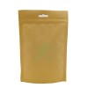 Custom Printing Resealable Kraft Paper Pouch Stand Up Ziplcok Bag with Hanging Hook