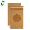 100% recycled Compostable Mailer Bag Kraft Paper Envolope Courier Mailer E fluet Shock Resistance Mailer Paper Bag