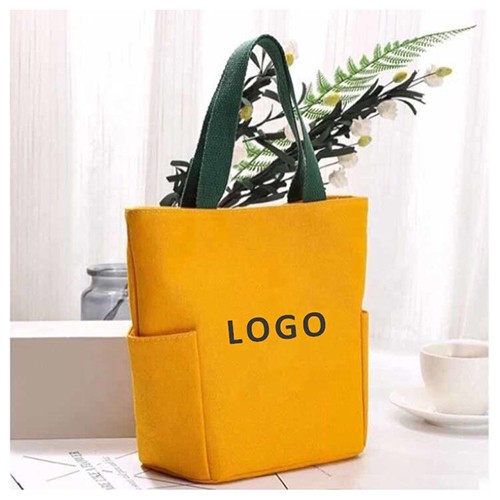 Large Capacity Canvas Bag with Side Pocket