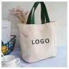 Large Capacity Canvas Bag with Side Pocket