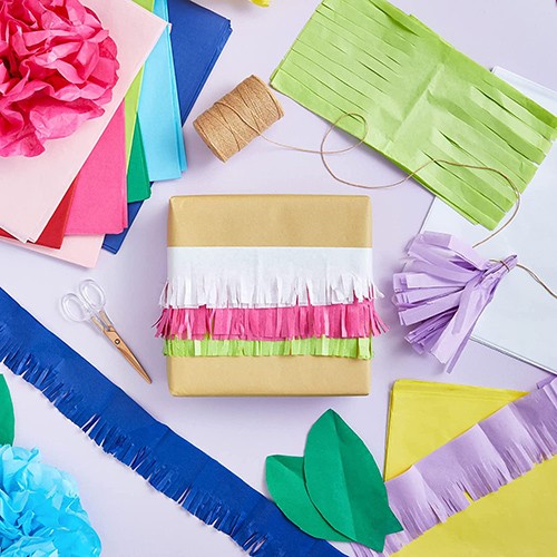 Colourful Tissue Paper Solid Color Copy Paper