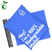 Self Adhesive Biodegradable Mailing Packaging Cornstarch Envelope 100% Compostable Poly Mailer Bag