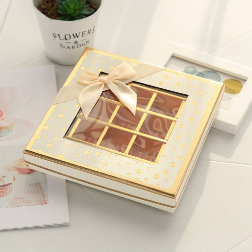 Luxury Square Chocolate Bar Box Packaging Food Grade