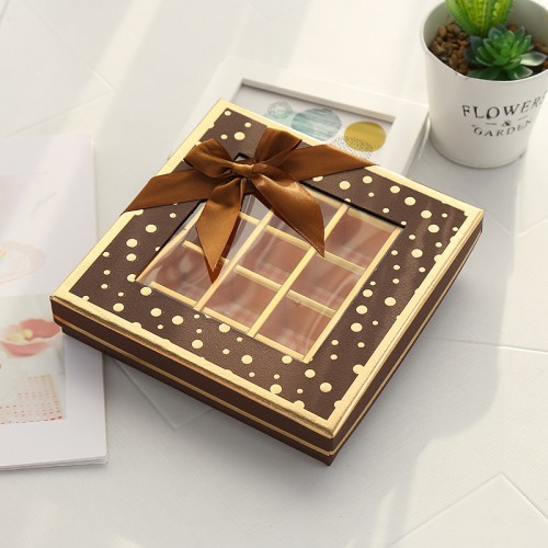 Luxury Square Chocolate Bar Box Packaging Food Grade