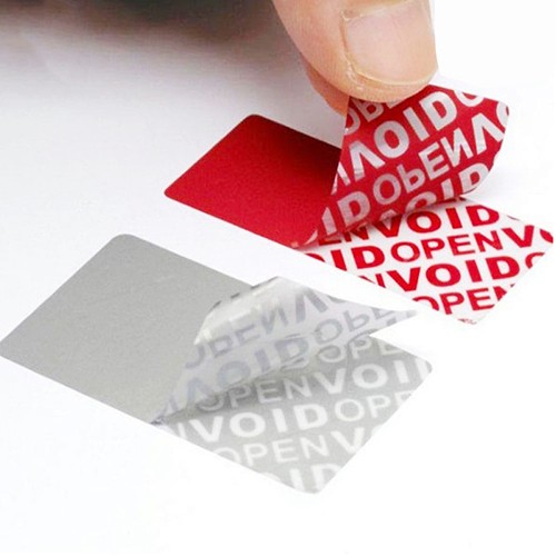 Custom Tamper Proof Label VOID Security Sticker