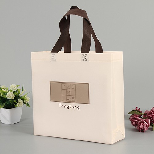 Custom Color PLA Non Woven Shopping Bag Tote Bag Biodegradable