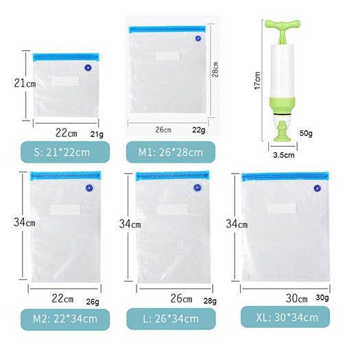 Bpa Free Portable Refrigerator Freezer Ziplock Bag Reusable Peva Fruits Vegetables Food Vacuum Storage Bags