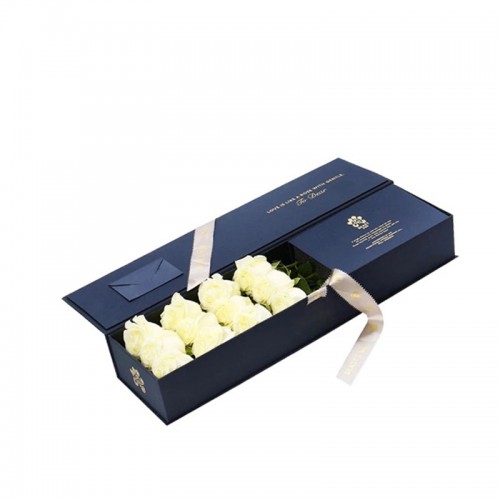 New Design Florist Bouquet Packaging Gift Box Long Stem Roses Box
