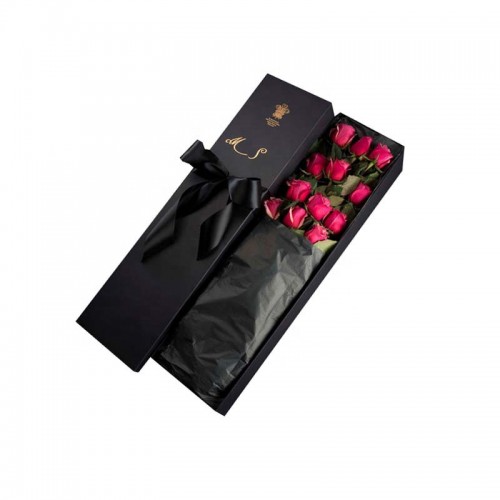 New Design Florist Bouquet Packaging Gift Box Long Stem Roses Box