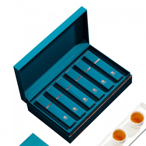 Premium Rigid Cardboard Tea Box Flip Lid Packaging Gift Box