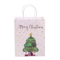 White Kraft Paper Bag with Printing