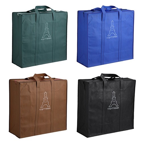 Large Capacity Zip Top Closure Non-woven Bag