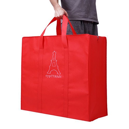 Large Capacity Zip Top Closure Non-woven Bag