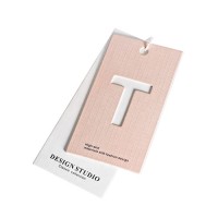 Custom Die Cut Clothes Hang Tag