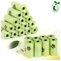 PLA PBAT Fully Compostable Disposable Poo Bag Customized Pet Biodegradable Corn Starch Dog Poop Bag