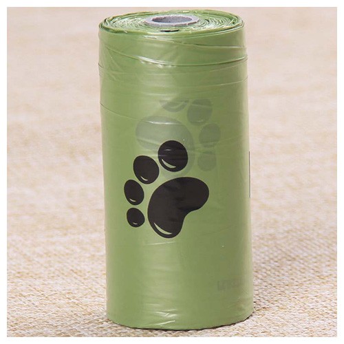 PLA PBAT Fully Compostable Disposable Poo Bag Customized Pet Biodegradable Corn Starch Dog Poop Bag