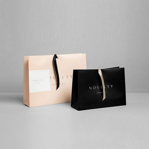 Boutique Bag Solid Color Printing Paper Bag