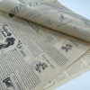 Retro Style Newsprint Wrapping Paper for Flowers Wine Gift