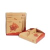 Take-out Pizza Box with Handle Corrugated Cardboard Box Package