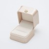 Premium PU Leather Suede Insert Boxes Ring Necklace Bracelet Gift Packaging Plastic Jewelry Box