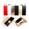 Foldable Wine Gift Boxes Bottle Gift Boxes for Champagne Collapsible Gift Boxes Single Wine Box