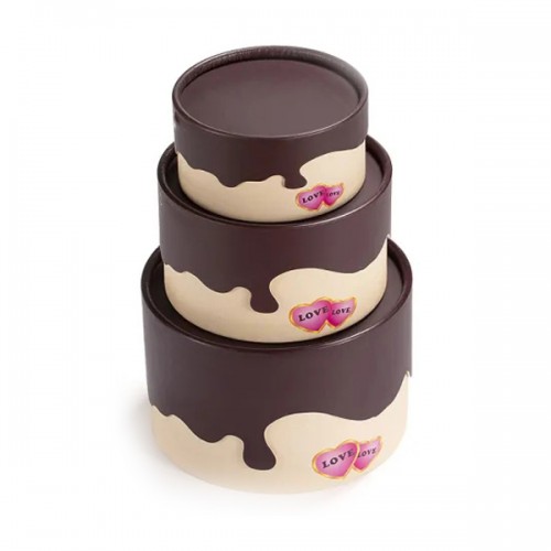 Cylinder Chocolate Box Paper Tube Puffs Pastry Biscuits Cookie Box