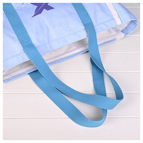 Hot Sale Blue Canvas Bag Shopping Bag