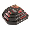 12 14 16 18 inch Custom Black Pizza Boxes with Custom Logo