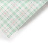 Pastel Pink Blue and Purple Easter Gingham Multi Wrapping Paper Sheets