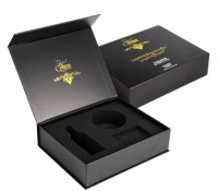 Flip Top Magnetic Rigid Box BLACK