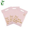 Pink Custom Biodegradable Mailer Bags with Handle