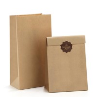 Food Grade Kraft Paper bag Recycled SOS Bag