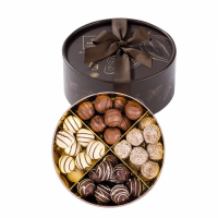 Custom Chocolate Gift Box Candy Kraft Paper Tube Recycled Food Tube Cylinder Packaging